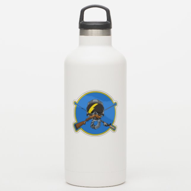 Rowdy Pegatina (Botella de agua)