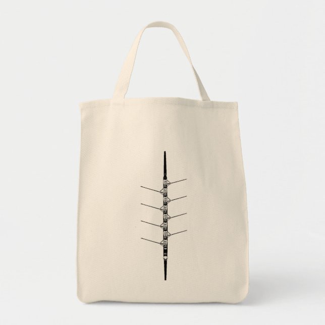 Rowing del equipo - bolso de ultramarinos (Frente)