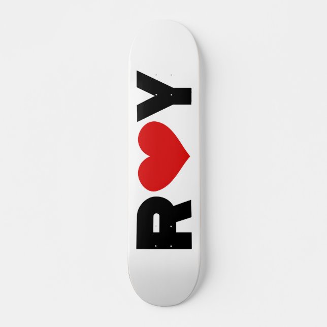 Roy Love Skateboard (Anverso )