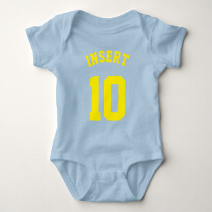 Royal Blue & Yellow Baby   Diseño de Jersey Deport