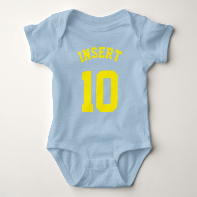 Royal Blue & Yellow Baby | Diseño de Jersey Deport (Anverso)