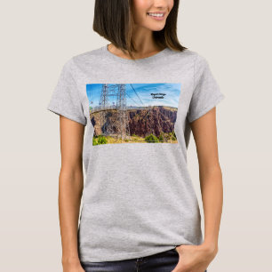 Royal Gorge Bridge Side View - Camiseta femenina