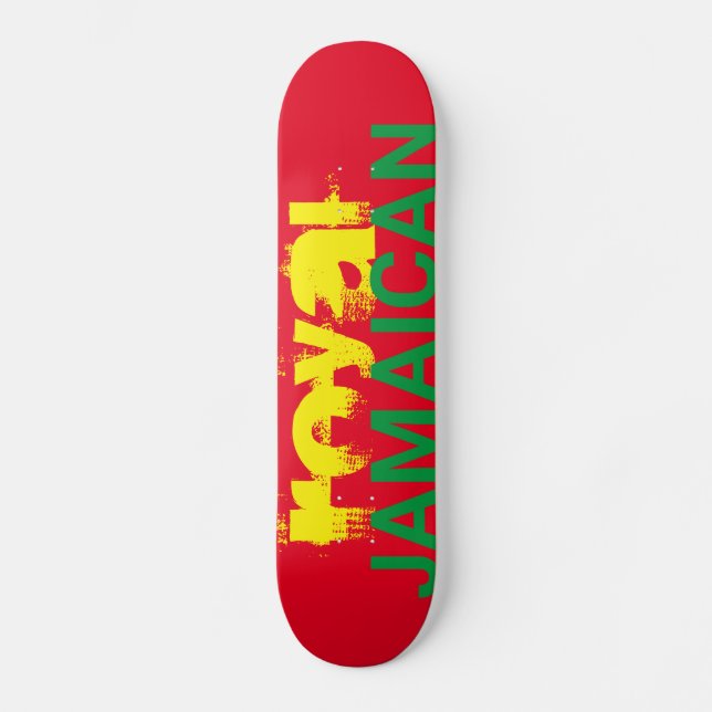 ROYAL JAMAICANO Patineta (Anverso)