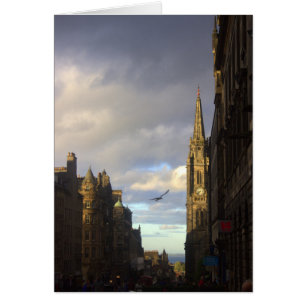 Royal Mile en Edimburgo, Escocia