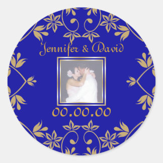 Royal Save The Date Pegatinas