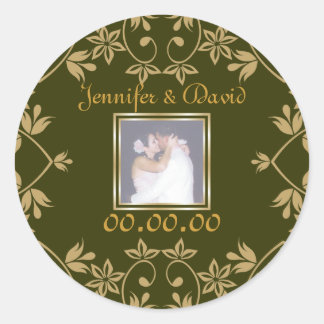 Royal Save The Date Pegatinas