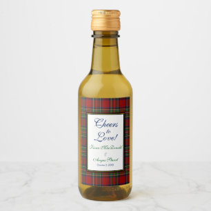Royal Stewart Tartan Boda Save Date Favor