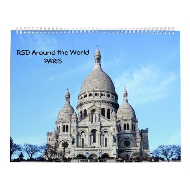 RSD alrededor del calendario mundial de París (Tapa)