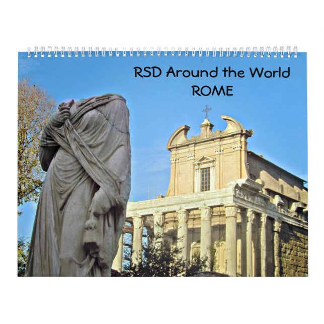 RSD alrededor del mundo | Calendario de Roma (Tapa)