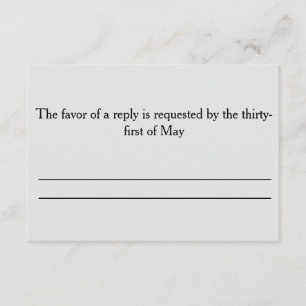 RSVP