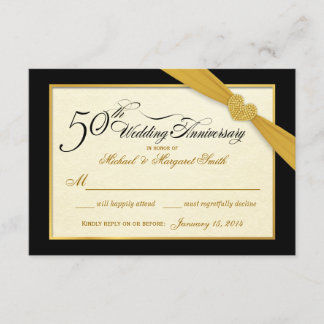RSVP - 50 Aniversario de Oro Negro y Oro