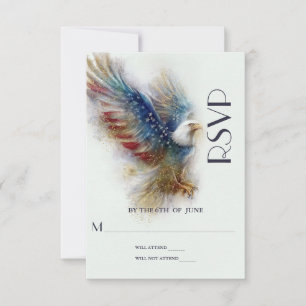 RSVP Águila Calva Patriótica Semiquincenal EE. UU.