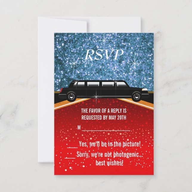 RSVP Alfombra Roja de Hollywood (Anverso)