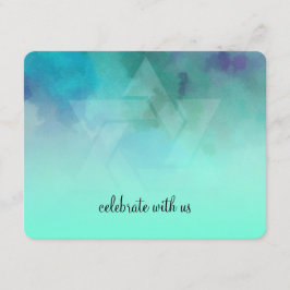 RSVP Aqua y Estrella Azul de David