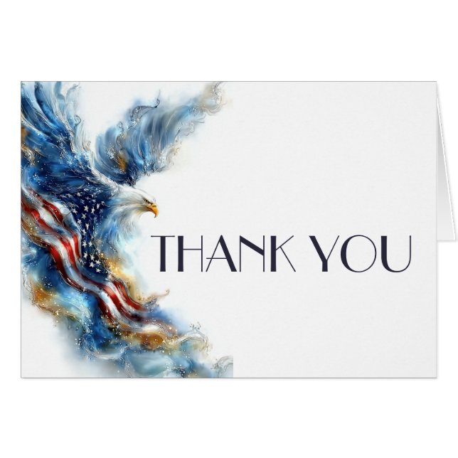 RSVP Bald Eagle Patriotic USA Semiquincentennial (Anverso (Horizontal))