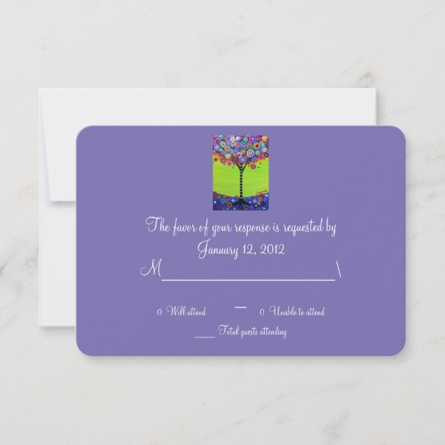 RSVP Bar Bat Mitzvah (Anverso)