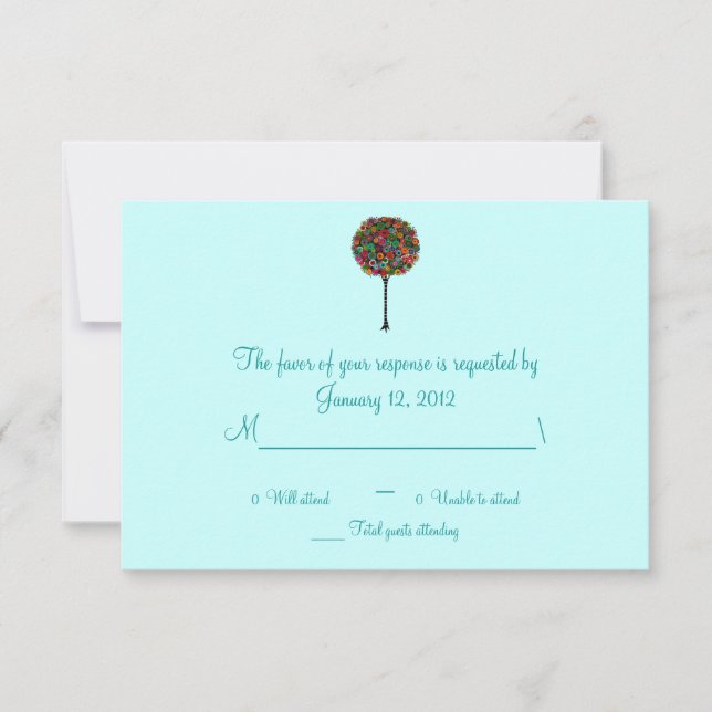 RSVP Bar Bat Mitzvah (Anverso)