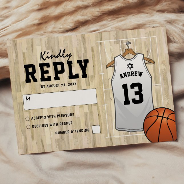 RSVP Bar Mitzvah de Baloncesto (Subido por el creador)