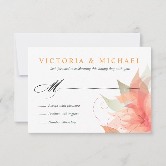 RSVP - Boda Blanca Hielo Naranja 2 (Anverso)