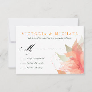 RSVP - Boda Blanca Hielo Naranja 2