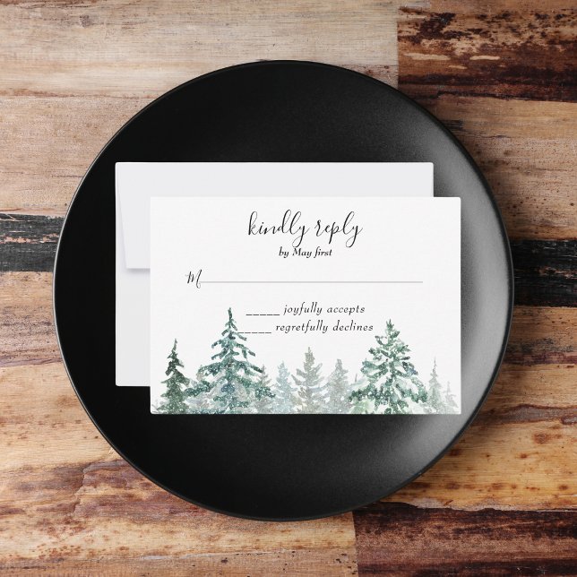 RSVP Botánica Lantern de Wintic Pine Trees (Winter Rustic Pine Trees Lantern Botanical Wedding Party Supplies)
