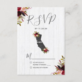 RSVP (California State Destination Rustic Wedtic W