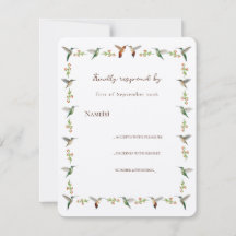 RSVP Colibrí