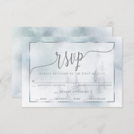 RSVP Comida Elección | Silver Blue Winter Wonderla