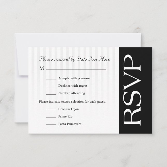 RSVP con clase de personalizable (Anverso)
