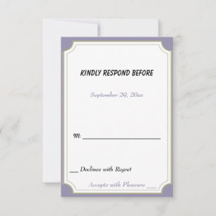 RSVP de 3 dulces yorquis blancos