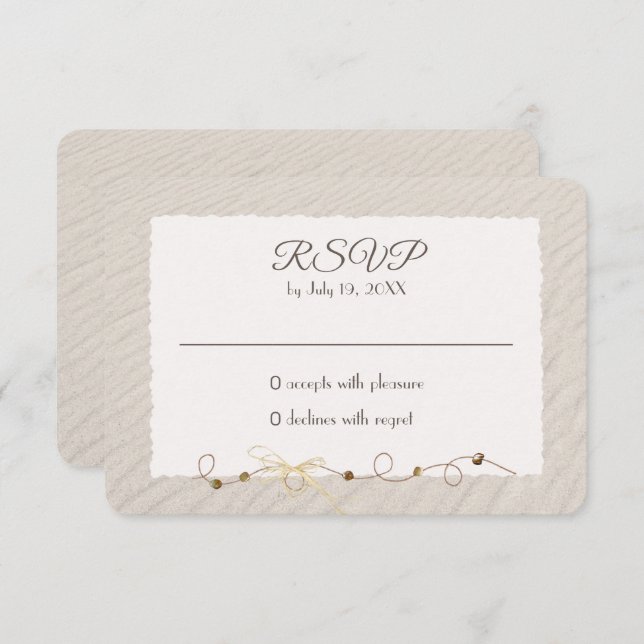 RSVP de arena (Anverso / Reverso)