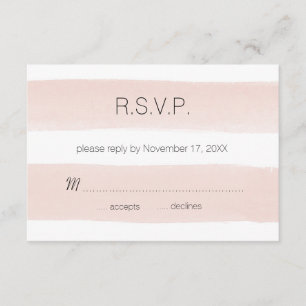 RSVP de bandas modernas de Rubor