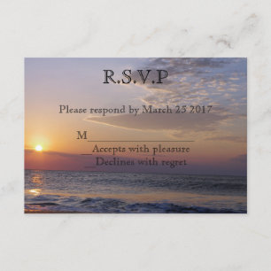 RSVP de Beach Sunrise