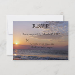 RSVP de Beach Sunrise