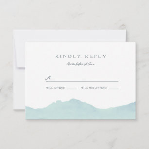 RSVP de Boda de la Cordillera
