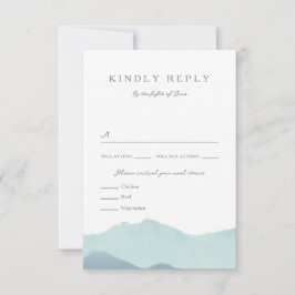 RSVP de Boda de la Cordillera