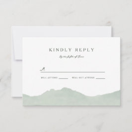 RSVP de Boda de la Cordillera