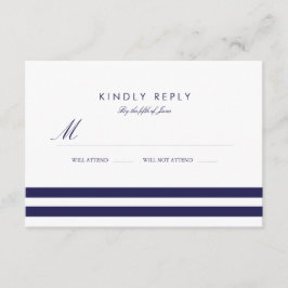 RSVP de boda de la Marina Náutica