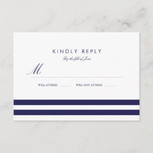 RSVP de boda de la Marina Náutica