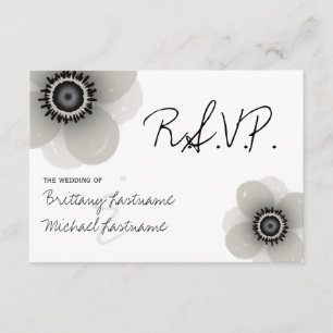 RSVP de boda francesa de Anemone