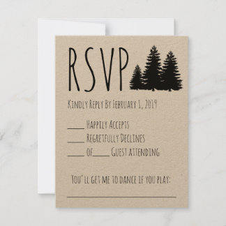RSVP de boda rusa