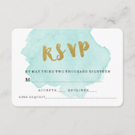 RSVP DE BODAS DE ROJECER Y DORADO