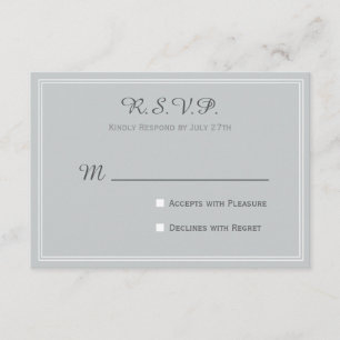 RSVP de bodas para colección de amor estatal