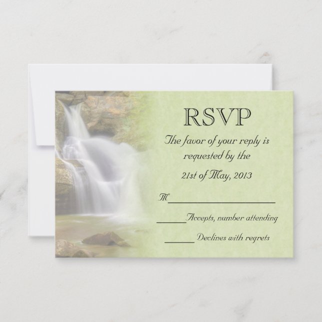 RSVP de casada (Anverso)
