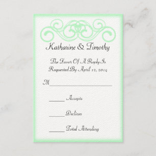 RSVP de casamiento de desplazamiento de cuento de