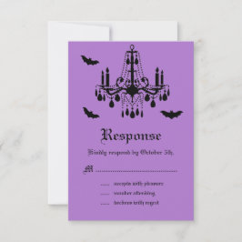 RSVP de Chandelier y Damask