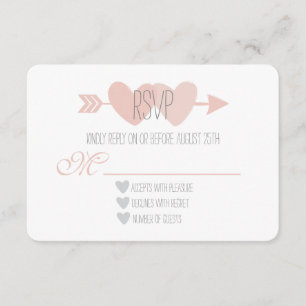 RSVP de dos corazones