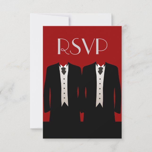 RSVP de esmoquin (Anverso)