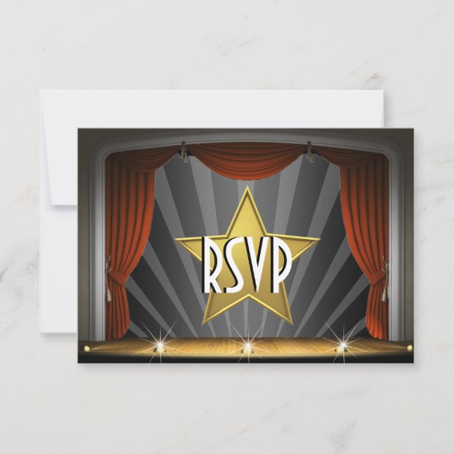 RSVP de estrella de cine (Anverso)