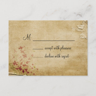 RSVP de Flores Antiguas
